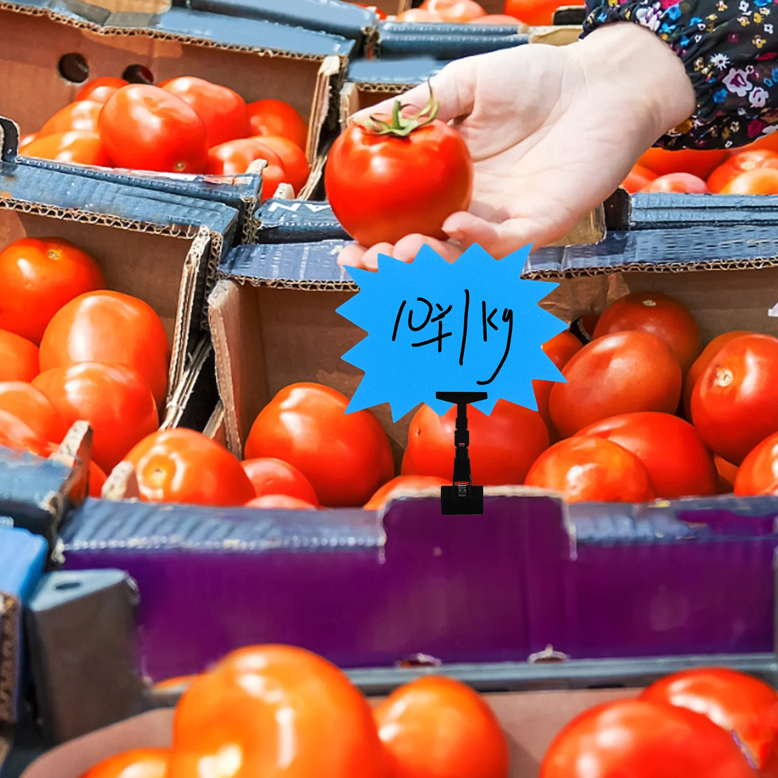 

80pcs Star Burst Sale Tags Fluorescent Multicolor Stickers Garage Yard Retail Store Bulletin Board Decoration Advertising Labels