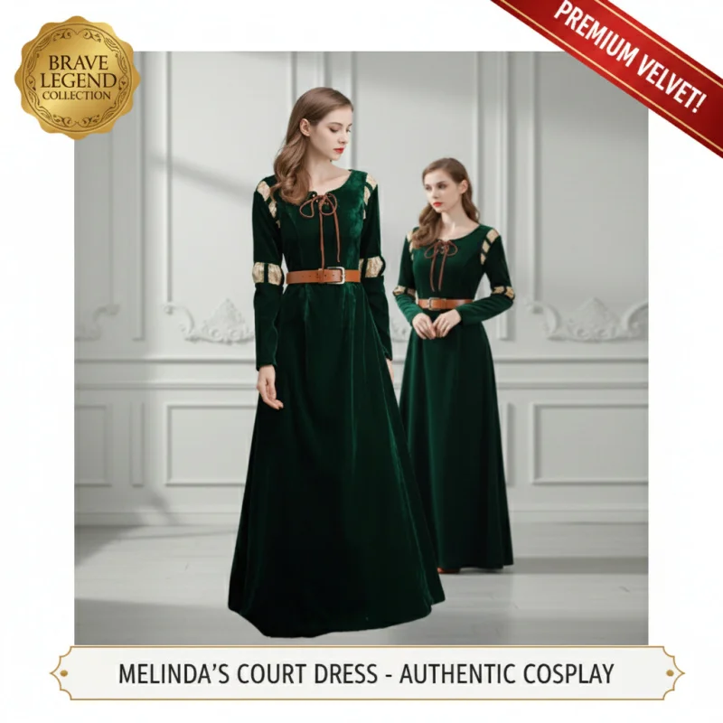 ☆ Disfraz de Cosplay de Diosa para Mujer YunCos, Vestido de Personaje de Melinda, Ropa de la Serie de TV Brave Legend ☆