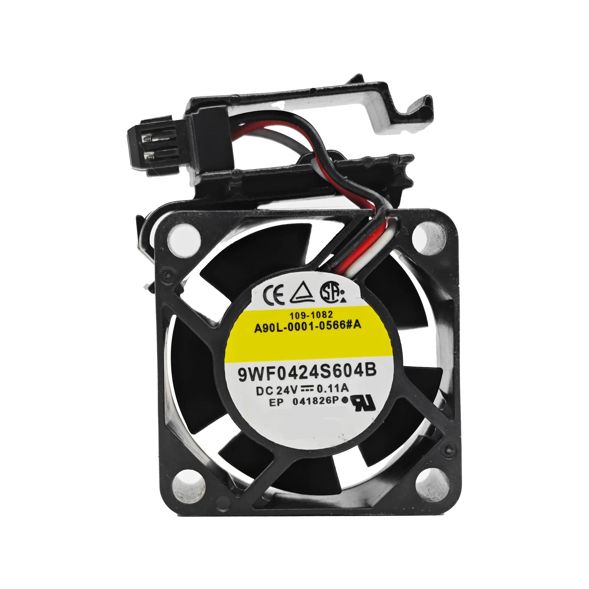 

New 9WF0424S604B A90L-0001-0566#A Cooling Fan DC 24V 0.11A 2.64W 4cm 4020 40*40*20mm 3-Wire Socket Terminal With Bracket