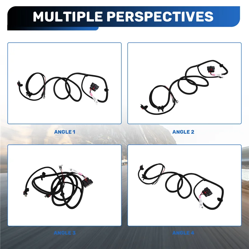 Classy-สําหรับTeslaรุ่นY 2024 กันชนด้านหน้ากันชนReversing Radarสายไฟเข็มขัดหมอกโคมไฟอินเทอร์เฟซ 1489045-04-D 148904504D