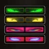Truck Eyes RGB LED Matrix Pixel Panel Zigarre Auto Zeichen Animation Fernbedienung LED Panel Flexible Display Licht 12V 24V 6
