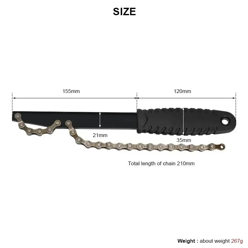 RIDERACE Bicycle Cassette Flywheel Remover Sprocket Extractor Bike Upgrade Rotor Lockring Removal Wrench Chain Whip Repair Tools