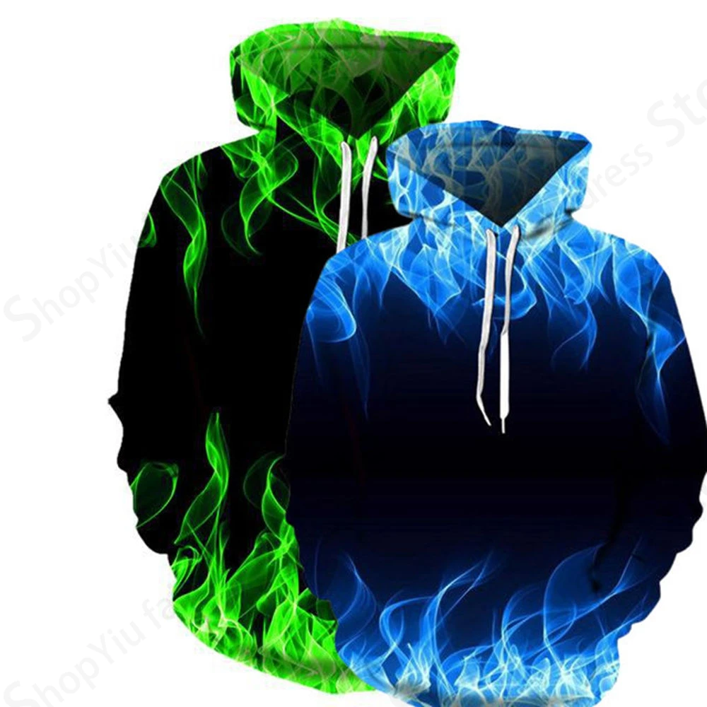 

Men Hoodie Fire Flame 3d Print Hoodie Men Fashion Graphic Hoodies Boy Coat Women Sweat Men Clothes Unisex Tracksuits Gradient