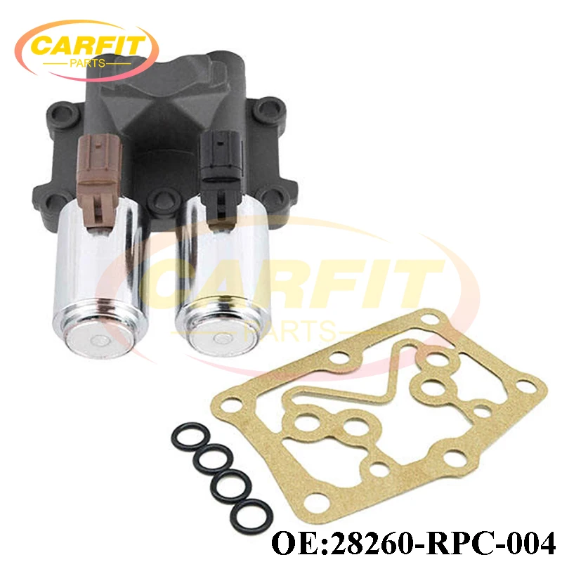 

High Quality New OEM 28260-RPC-004 28260RPC004 Transmission Dual Linear Solenoid & Gasket For Honda Civic 2006-2011 Auto Parts