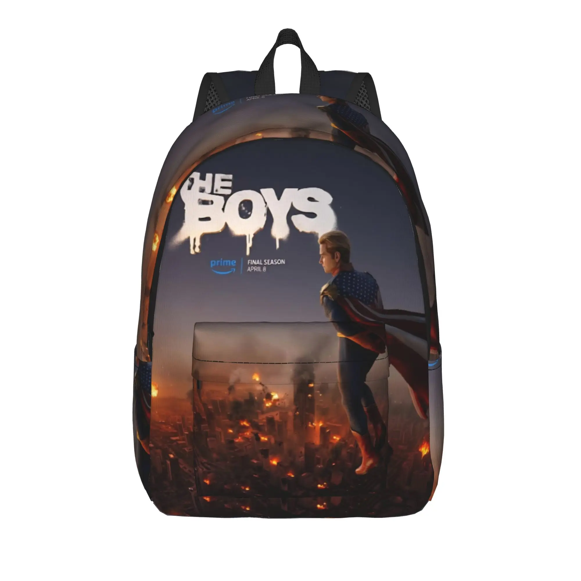 

The B-Boys TV Series Backpack for Men Women Cool Student Hiking Travel Daypack College Canvas Bags Sports