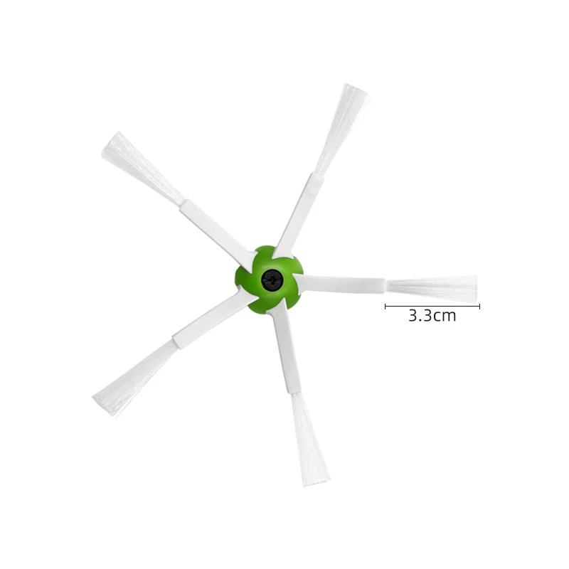 6 pezzi di ricambio per spazzole laterali accessori per Irobot Roomba I3/I3 +/I4/I7/I7 +/E5/E6/E7 accessori per pezzi di ricambio per aspirapolvere Robot