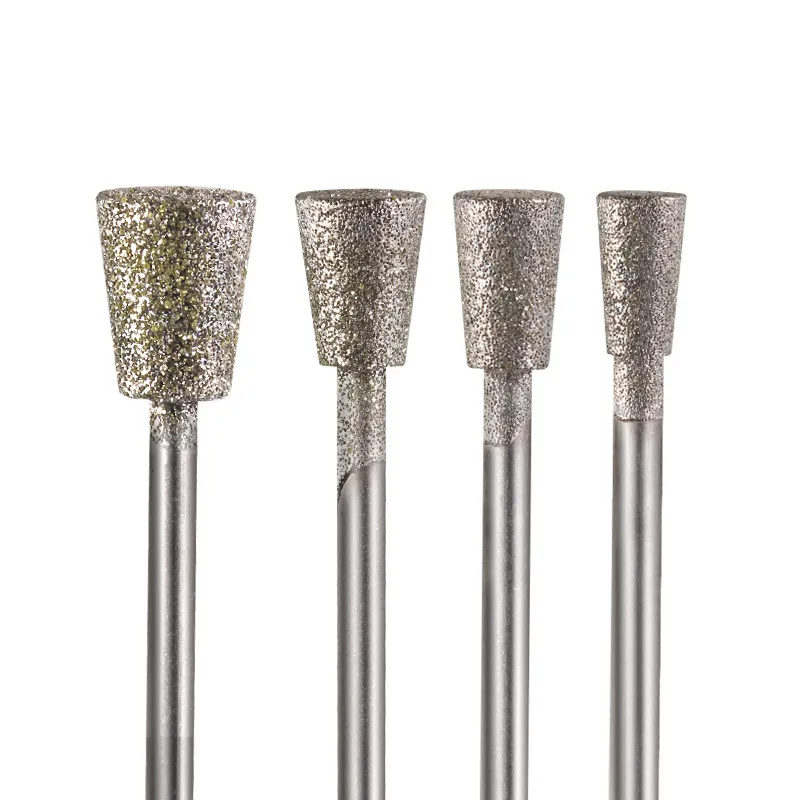 Emery Jade Schnitznadel-Bohrer C7 Jadeite Langhorn-Pressbohrer für Bienenwachs, zum Schälen und Schleifen von Kopfhaut – Detail 2