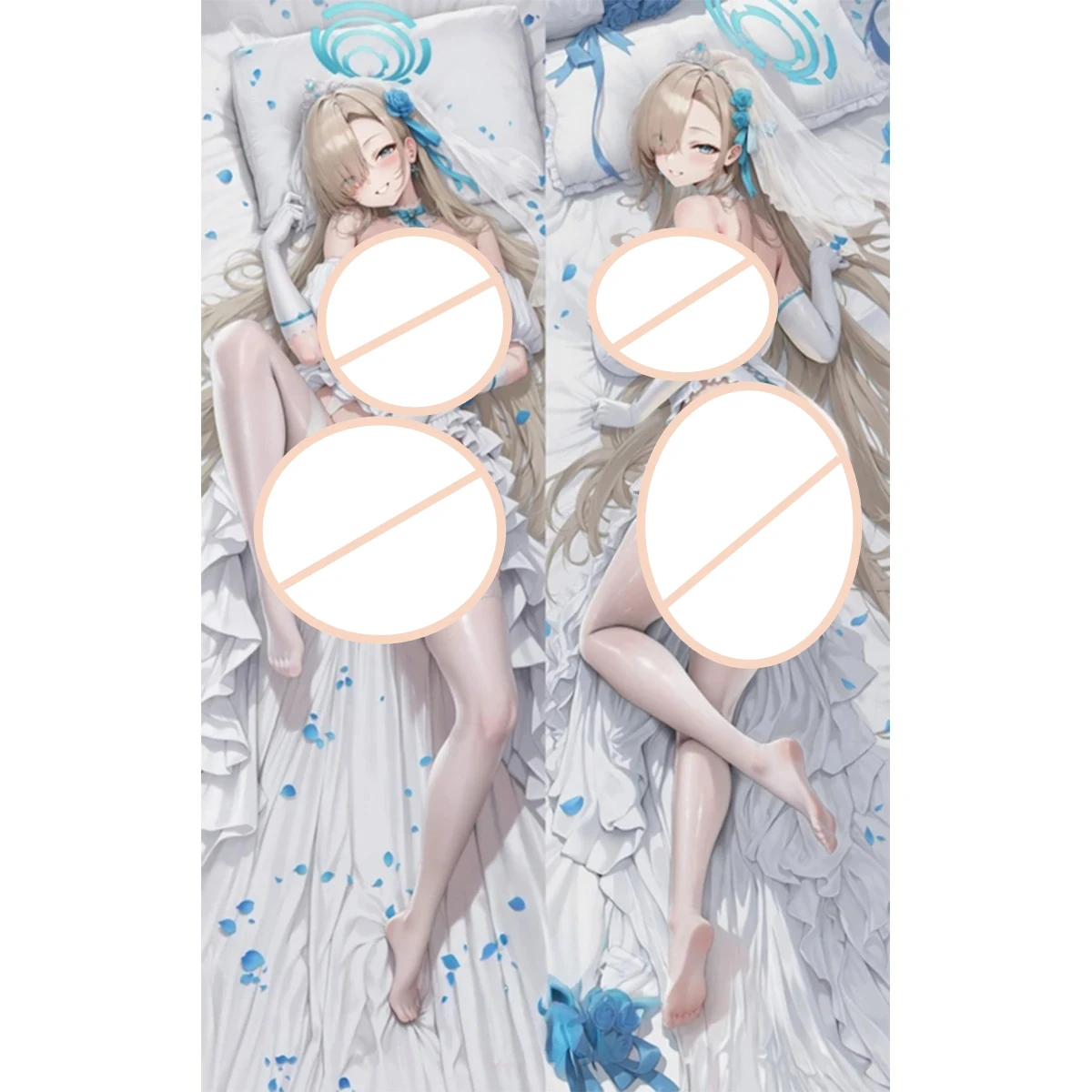 

Ichinose Asuna Dakimakura Cover Anime Rabbit Girl Ad ult Equal Body Pillow Case
