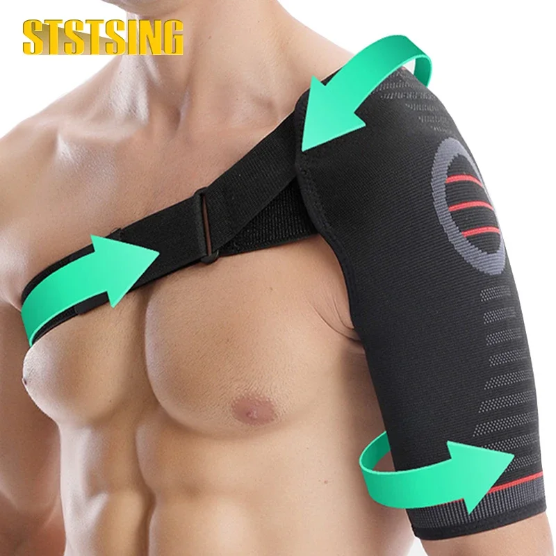 1PCS Shoulder Brace for Women Men Rotator Cuff,Adjustable Shoulder Support, Soreness, Bursitis,Tendinitis,Shoulder Support Strap