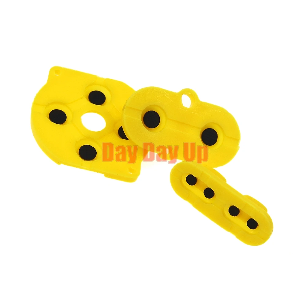 2set pulsante conduttivo in gomma colorata A-B D-Pad per GameBoy Color GBC Shell Sousing Silicon Start seleziona tastiera