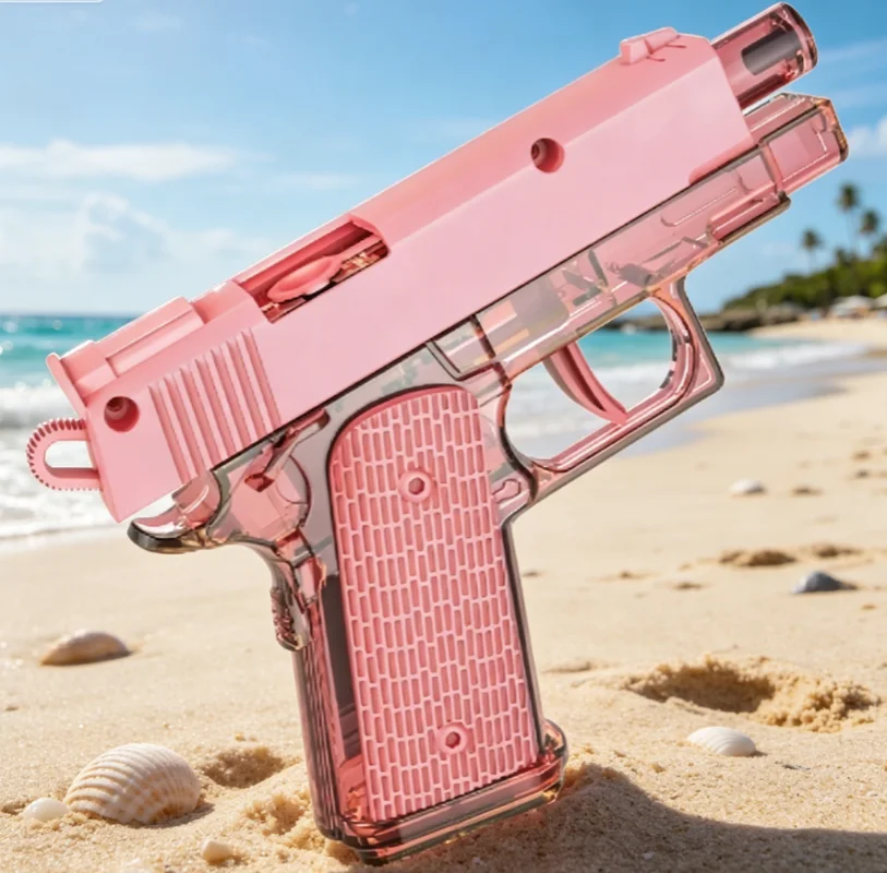 Neu auf Lager: M1911 Pistolen-Wasserpistolen – Spielzeug für Sommer-Poolpartys, Strand-Schießspiele, Outdoor-Spielzeug, Urlaubsgeschenke für Freunde