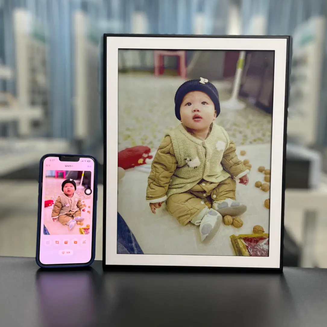 

New Arrival Large Digital E Paper Low-Carbon Design Smart E Ink 13.3 Inch Epaper Display Battery Version Custom Frame Color