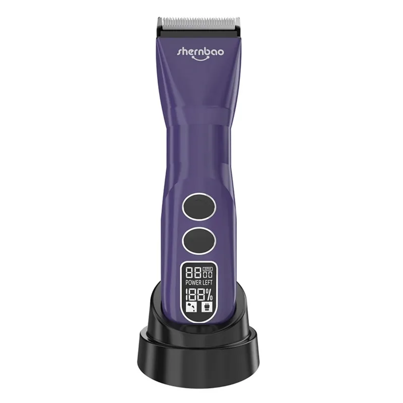 Shernbao PGC-680 5 in 1 Pet Hair Clipper Cutter Clipper for Dogs and Cats Electric Dog Clipper for Shaving