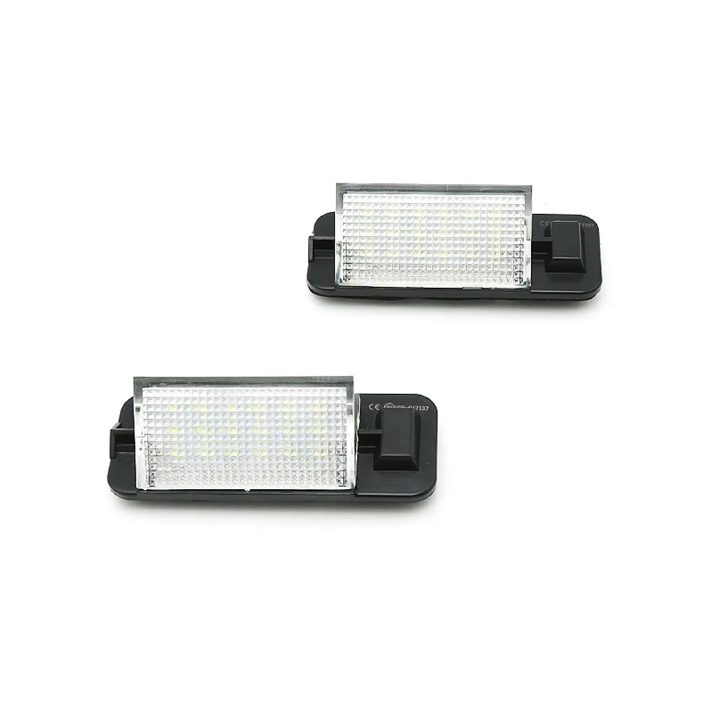 2Pcs For BMW E36 Led License Plate Light 18SMD White Number Plate Lamp Bulbs For BMW E36 318i 318is 318ti 325i M3,1992-1998