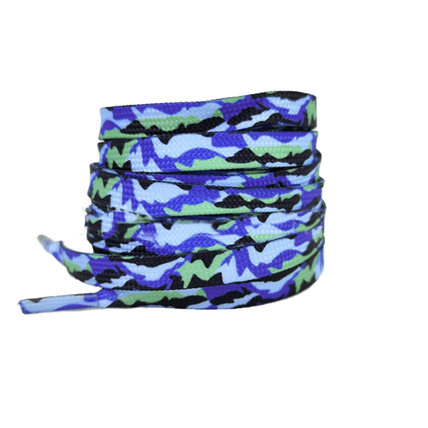 1Pair Camouflage Casual Sneakers Shoelace Flat Shoelaces Classic Quality Rope Laces Sports Shoes Strings Shoe Accessories 100CM image 6