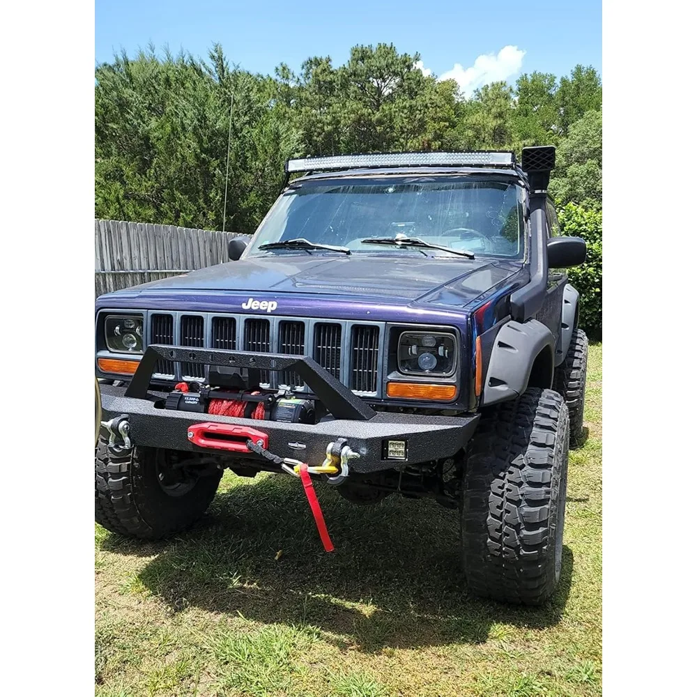 กว้านเชือกสีแดงสังเคราะห์กันน้ํา 13500 ปอนด์ความจุโหลดชุดกว้านไฟฟ้า, กว้านพร้อมที่จับแบบมีสาย