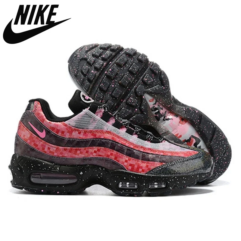 Authentic Nike Air Max 95 Men Denham Cherry Blossom Triple White