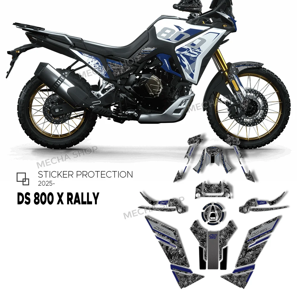 

800DSX Motorcycle HandGuard Stickers Shield Hand Guard Decals For VOGE DS800X 800DSX DSX800 DS 800X 2025