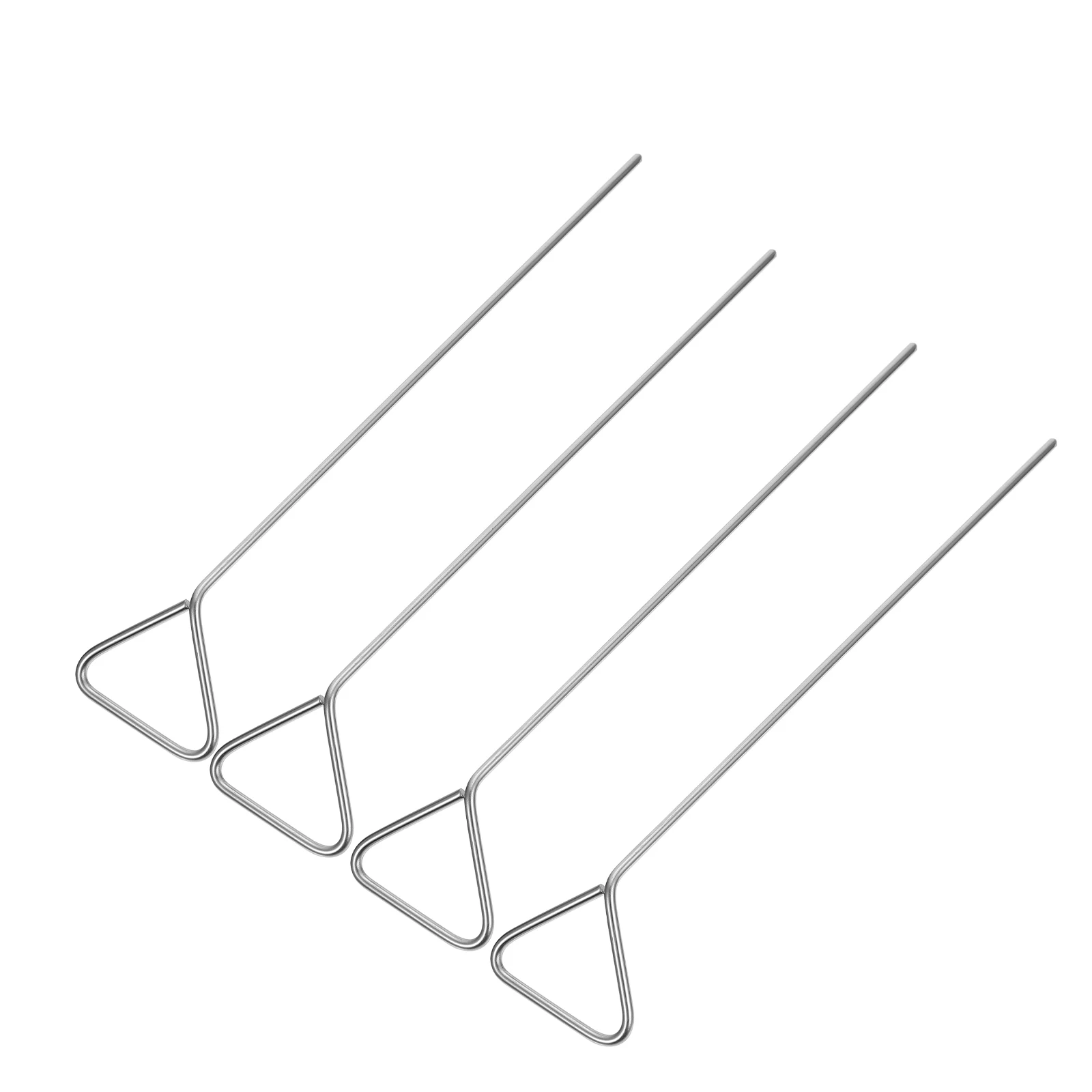 

4pcs Coating Rod Set Stainless Steel Cell Laboratory Tool Reusable Compact Wide Spreading Applicator