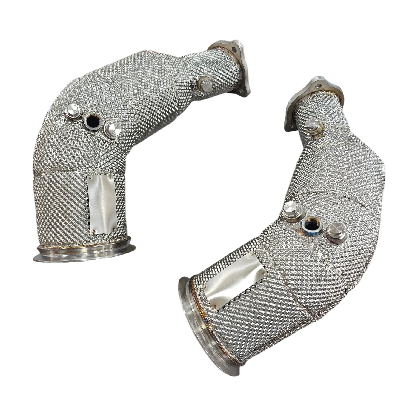 

Stainless Steel Catted Heatshield Downpipe For Audi RS4 RS5 2.9T Downpipe