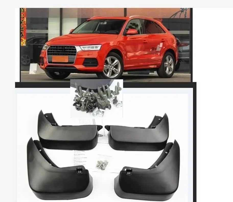 New car Splash Guards Mud Guards Mud Flaps Fit 2015-2018 For  Audi Q3 fender 4pcs/set