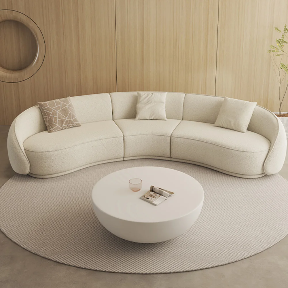 &c Hot Selling Luxury Couch Contemporary Sofa Set Furniture Modern Living Room Curved Sofa Set