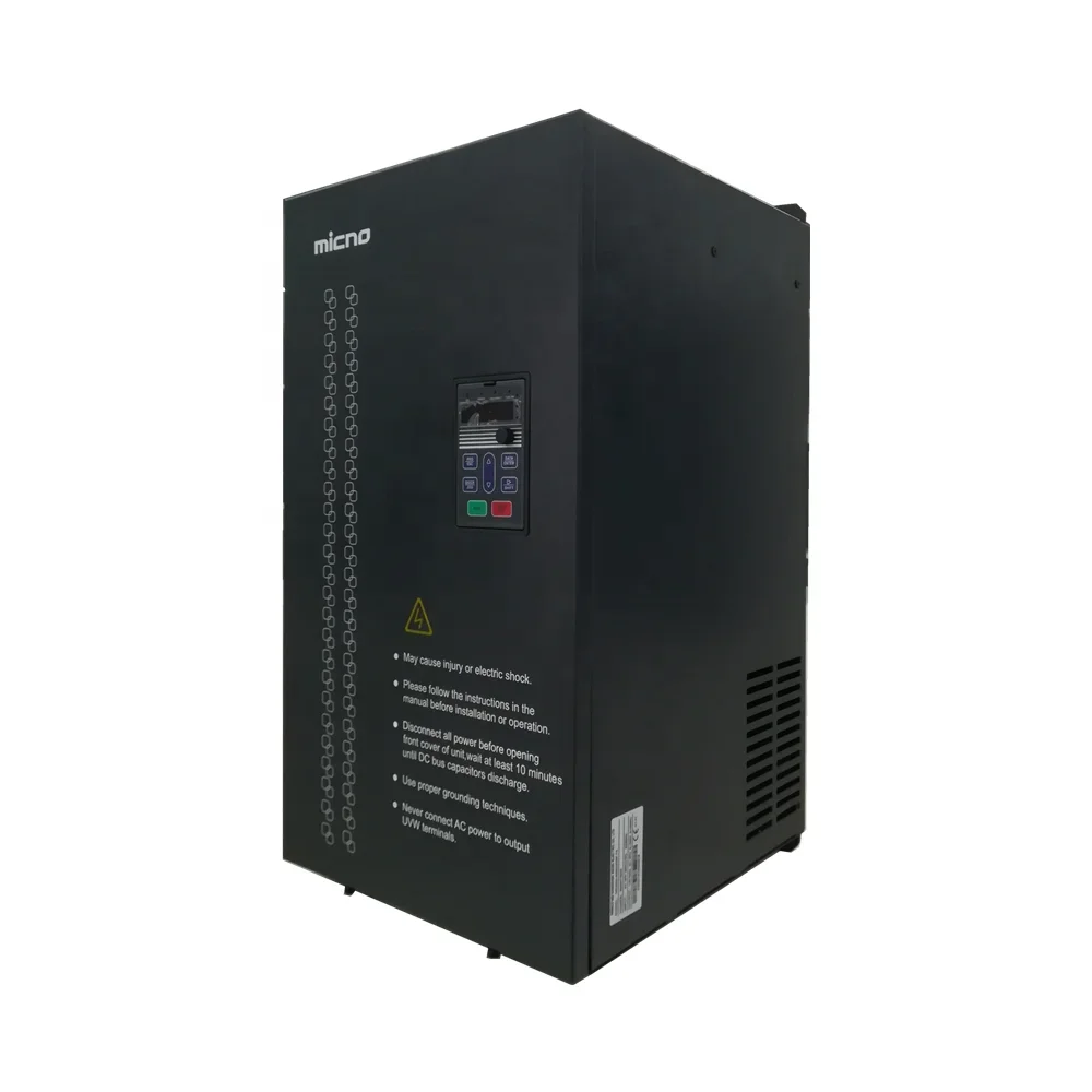 MICNO 37kw variable speed drive frequency inverter with built in EMC filter and DC reactor simple PLC