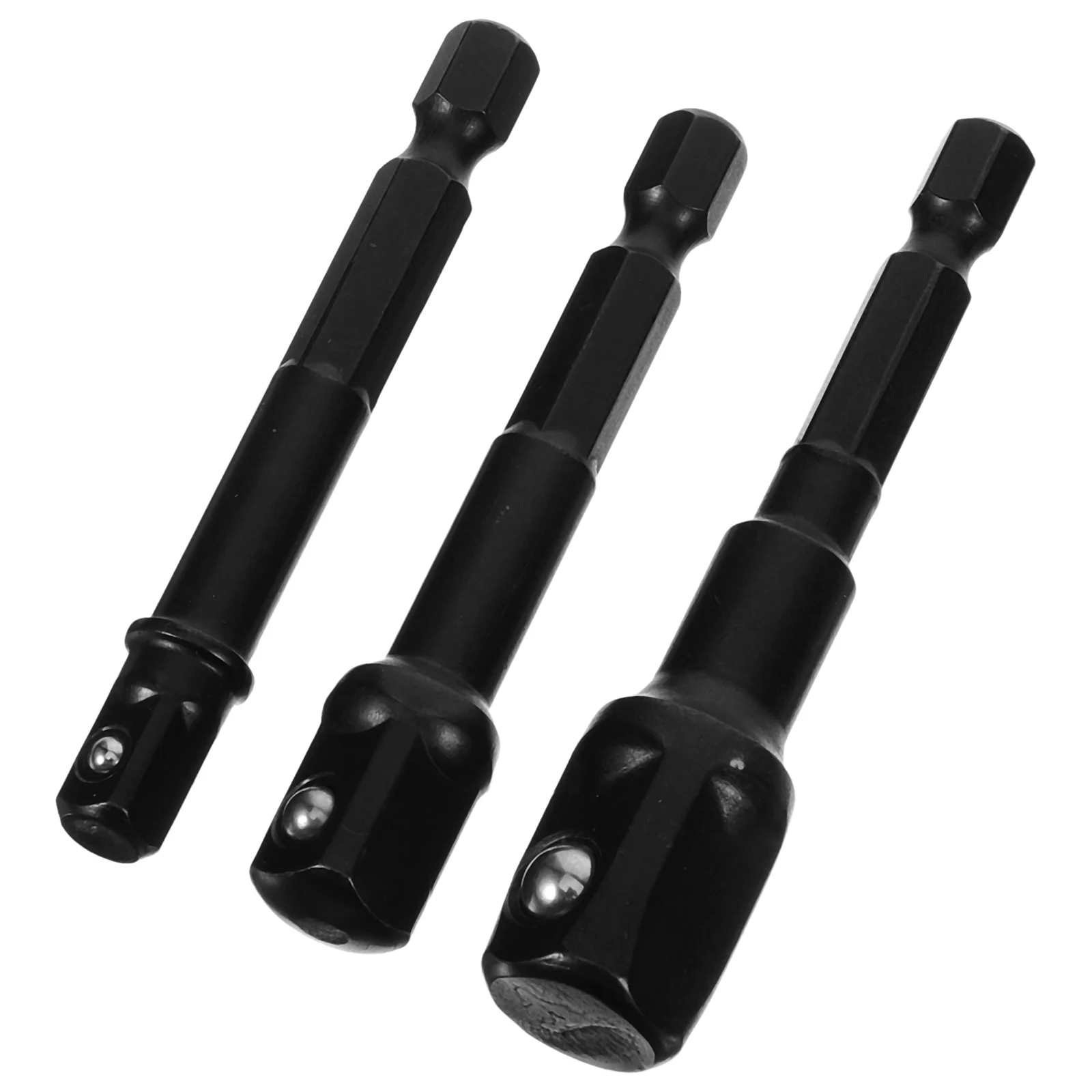 

1 set Impact Multi-Function Hex To Square Drill Bit Adapter Extended Wrench Socket Head Durable Steel Quick Switching Easy