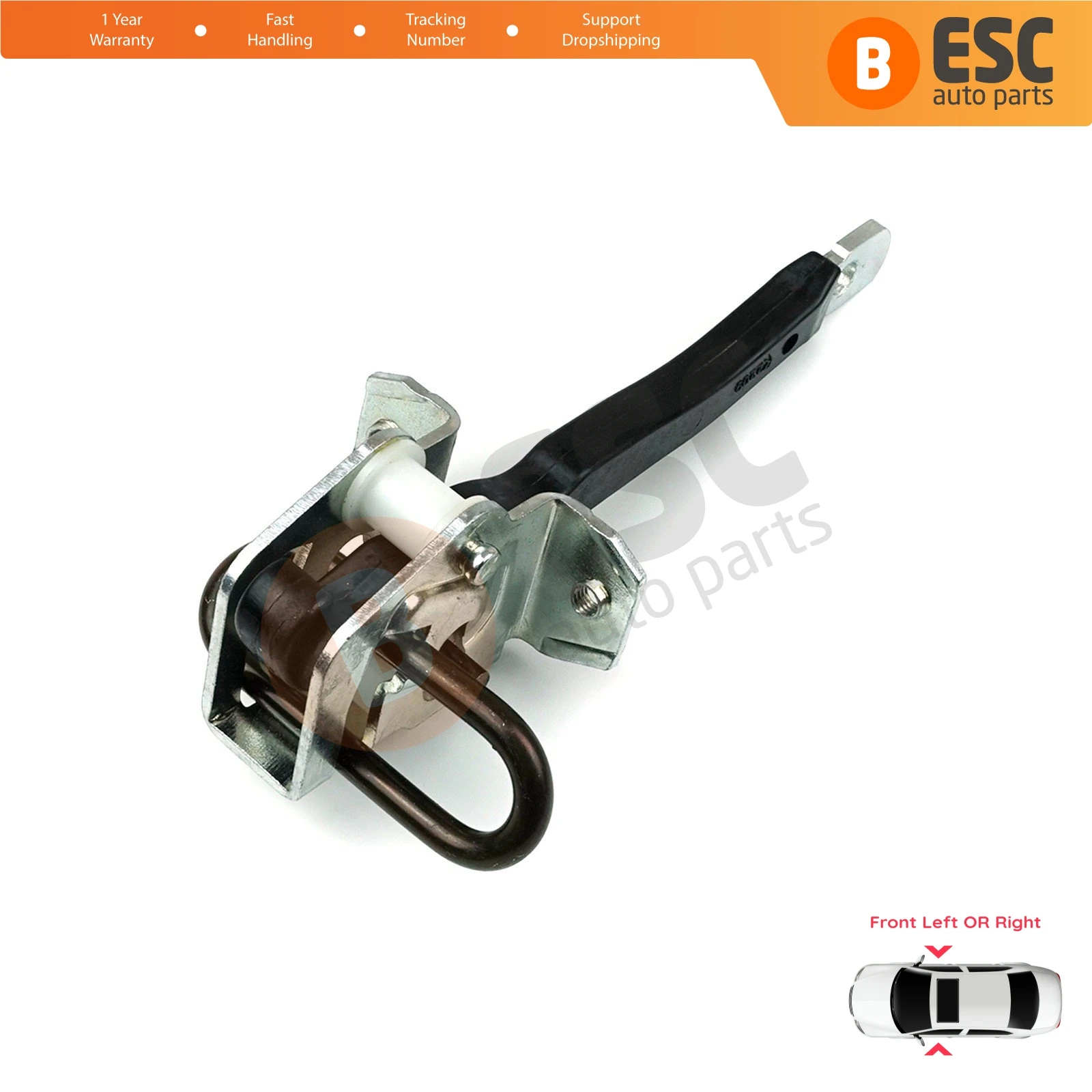 

EDP1067 Front Left OR Right Door Catch Hinge Brake Stop Check Strap Limiter 51218193447 for BMW 5 Series E39 Sedan Estate SW