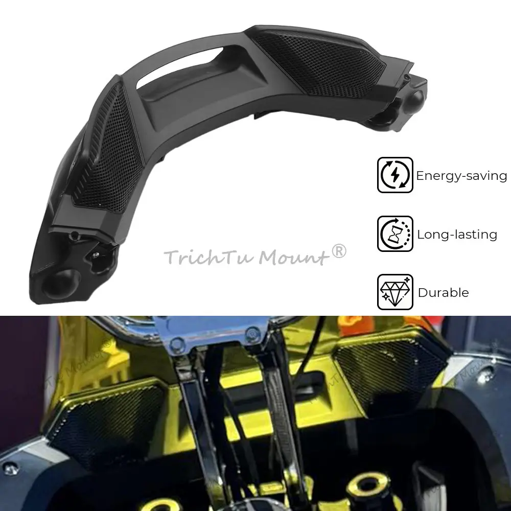 Motorcycle ABS Inner Fairing Audio Kit w Amplifier Speakers Housing Sound System For Harley Softail Lowrider ST FXLRST 2022-2025