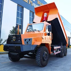 Carrello per miniera autocarro con cassone ribaltabile sotterraneo da Uq-25 tonnellate con attrezzatura di ingegneria dell'autocarro con cassone ribaltabile per l'estrazione del freno bagnato di sicurezza della miniera