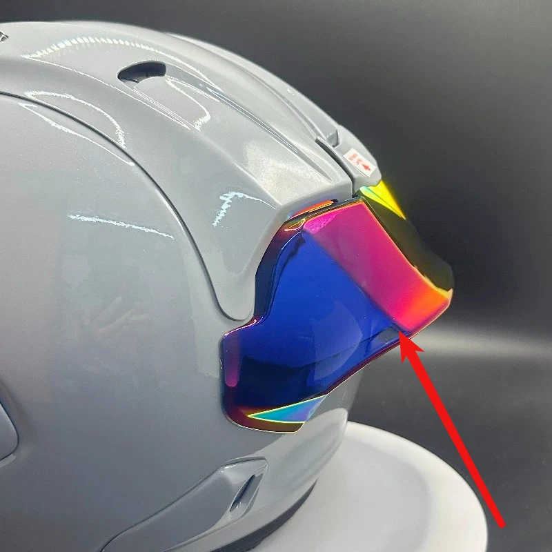 

Для ARAI SZRAM RX-7X RX7X VZ-Ram RX7V RX7 анфас мотоциклетный шлем полулицевой шлем шлем щиток задний спойлер чехол