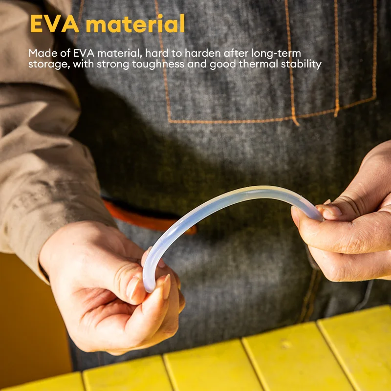 Deli 55Pcs Hot Lijm Sticks Hot Melt Lijmstiften Compatibel Met De Meeste Lijmpistolen Voor Diy, Huisdecoraties, Lijmprojecten