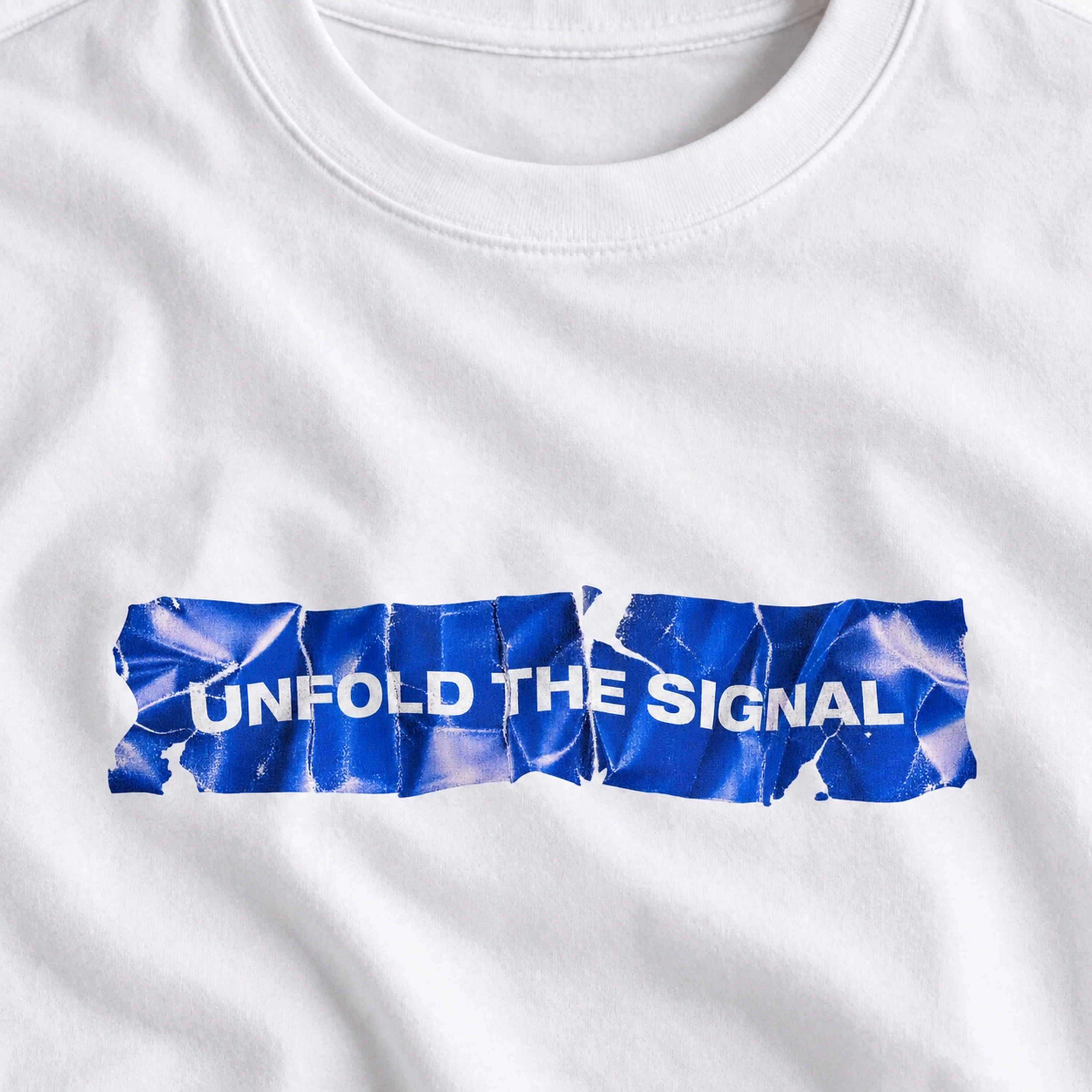 Unfold the Signal Foil Graphic T-Shirt