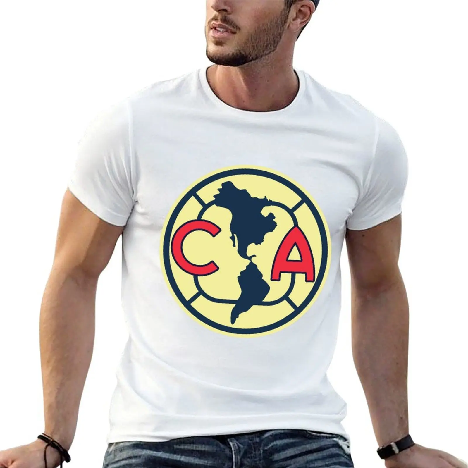 

Club America Logo T-Shirt funny t shirts dark humor t shirts cotton 100% T-Shirt