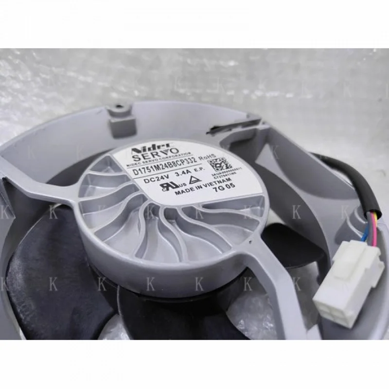 C   FOR  SERVO D1751M24B8CP332 DC24V 3.4A 4-Wire Inverter Cooling