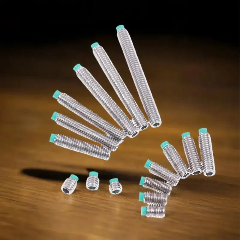 10 Buah Sekrup M6 Kepala Nilon POM-Sekrup Penyangga Anti-getaran Anti-longgar untuk Perakitan Mesin, Elektronik & Furnitur