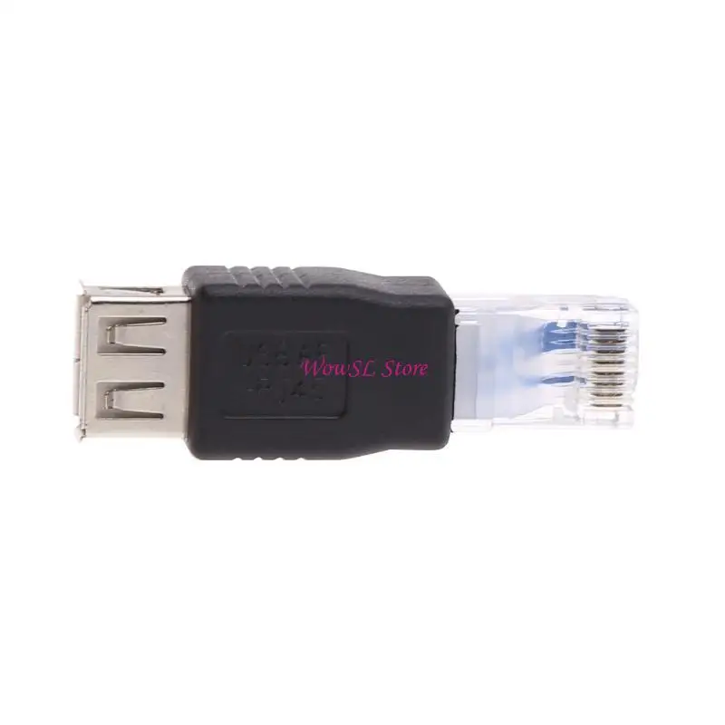 

(1 упаковка) USB-тип A-RJ45 Crystal Crintal USB, USB-трансферная сеть HX5E