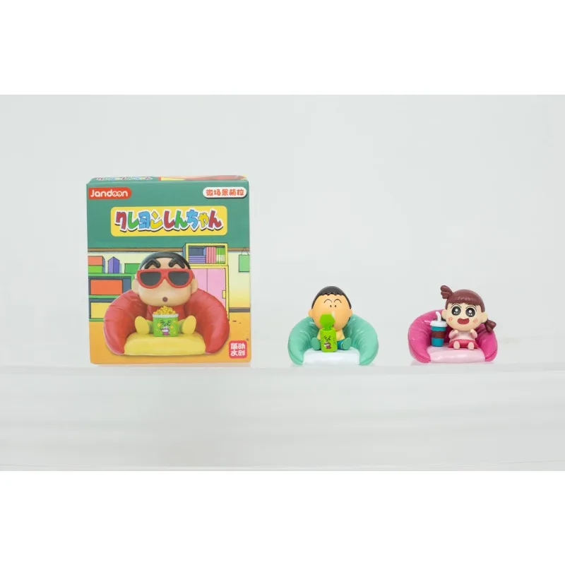 Crayon Shinchan กล่องตาบอดของเล่น Micro Sofa Series Boochan Sakurada Nene อะนิเมะรูปตุ๊กตาของขวัญของเล่นรวบรวมเครื่องประดับ