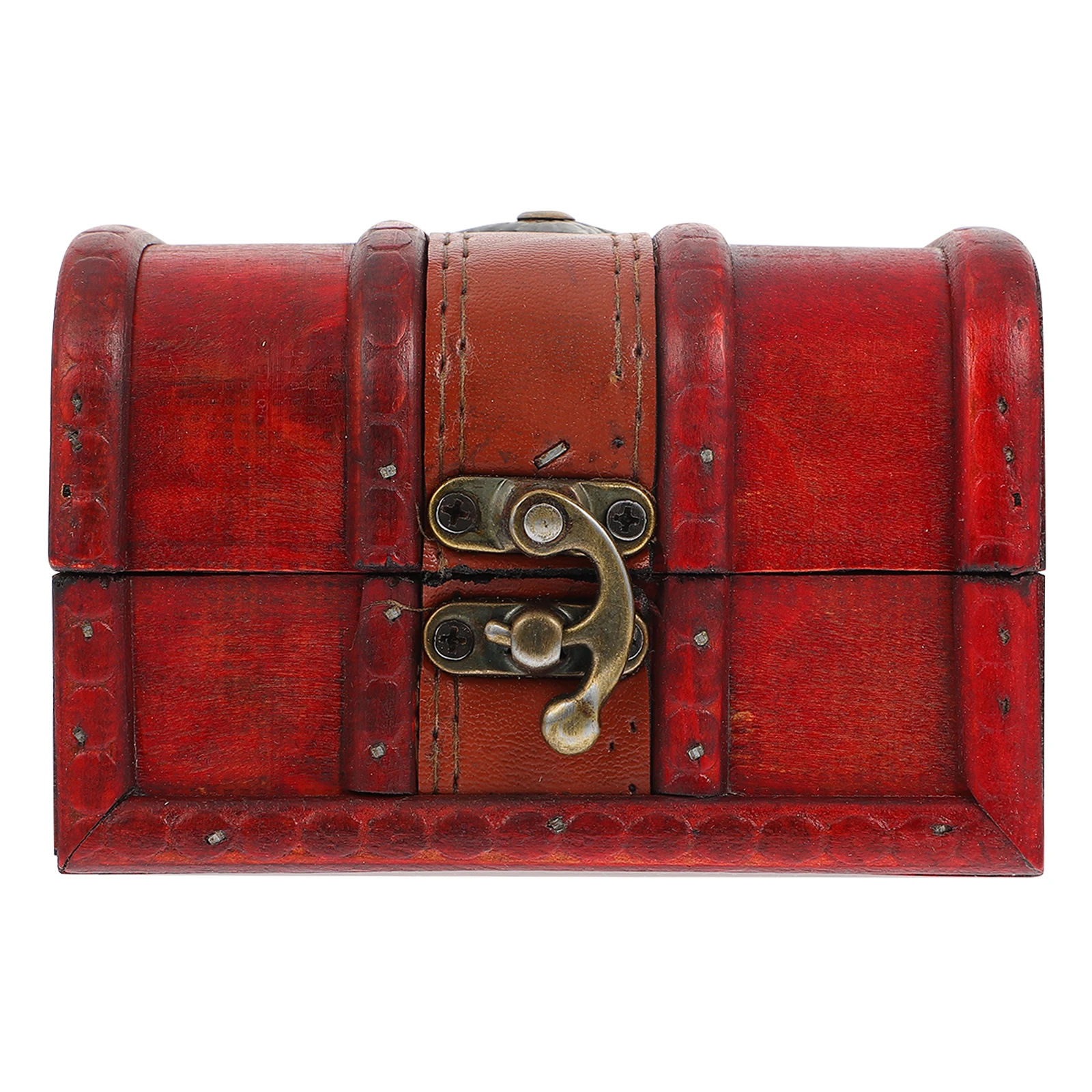 

1Pcs Jewelry Storage Box Wooden Jewelry Holder with Smooth Surface Sturdy Design for Rings Brooches Hairpins Organizer Case