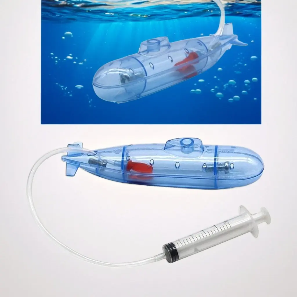 

Набор для сборки модели подводной лодки своими руками: развивающая головоломка Монтессори STEM, научный эксперимент с атмосферным давлением, подарок для детей