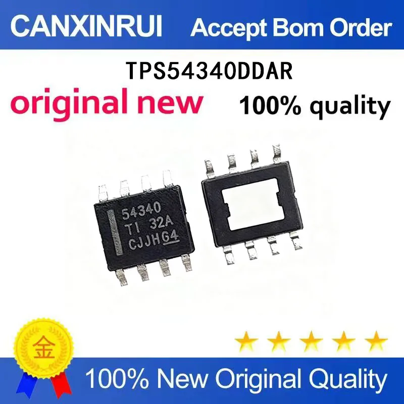 

(5-100 шт.) Новый TPS54340DDAR TPS54340 с маркировкой 54340, регулятор напряжения, микросхема SOP8, IC