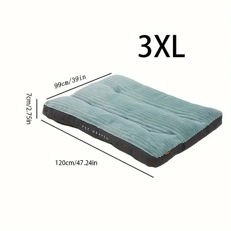 Extra Large Dog Mat, Removable and Washable, Warm Dog Sleeping Mat, Suitable for Medium and Large Dogs, Winter