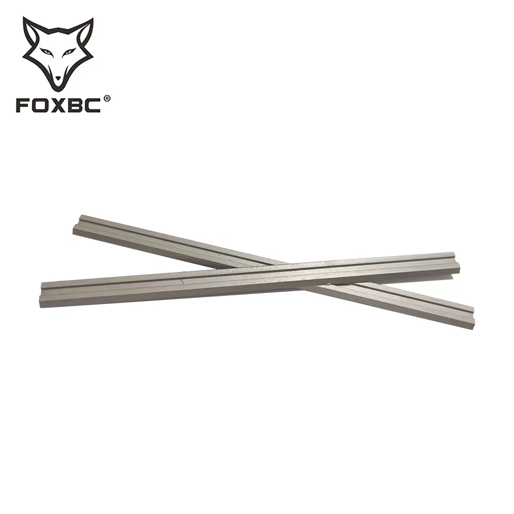 Imagem -03 - Facas de Lâminas Foxbc 82 mm Hss Plaina para Bosch Dewalt Metabo Makita Tendência e Elu Ferramentas de Poder para Trabalhar Madeira Accessorie 31 10 Pcs