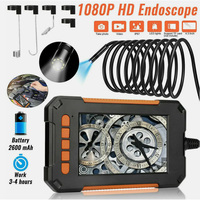 6.56FT/16.4FT/32.8FT 8MM Industrial Endoscope Camera 1080P HD 4.3'' Screen Borescope Inspection Camera