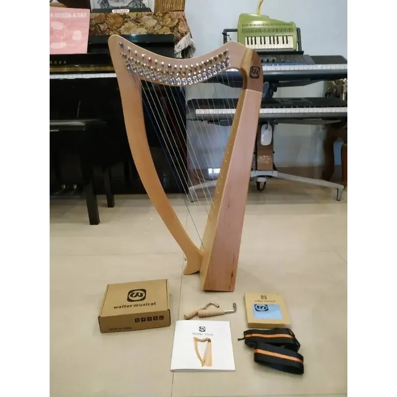 19String Rod Harp Natural Wood Harp String Set