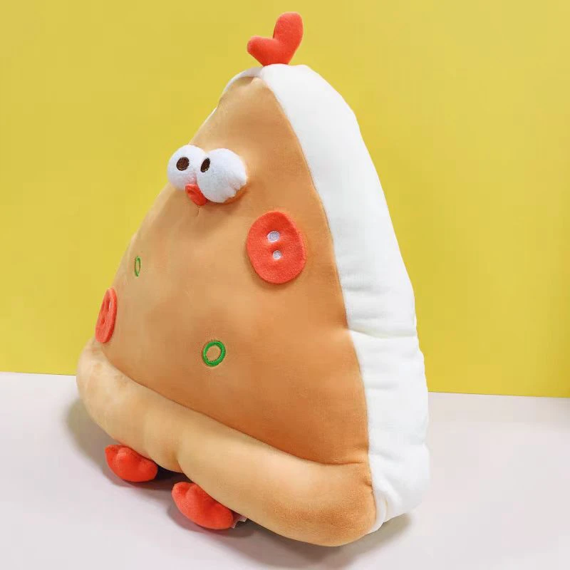 Schattige Burger Sandwich Pizza Kip Knuffels Kussen Zachte Simulatie Schattige Poppen Knuffeldier voor Jongens Meisjes Geschenken Decor