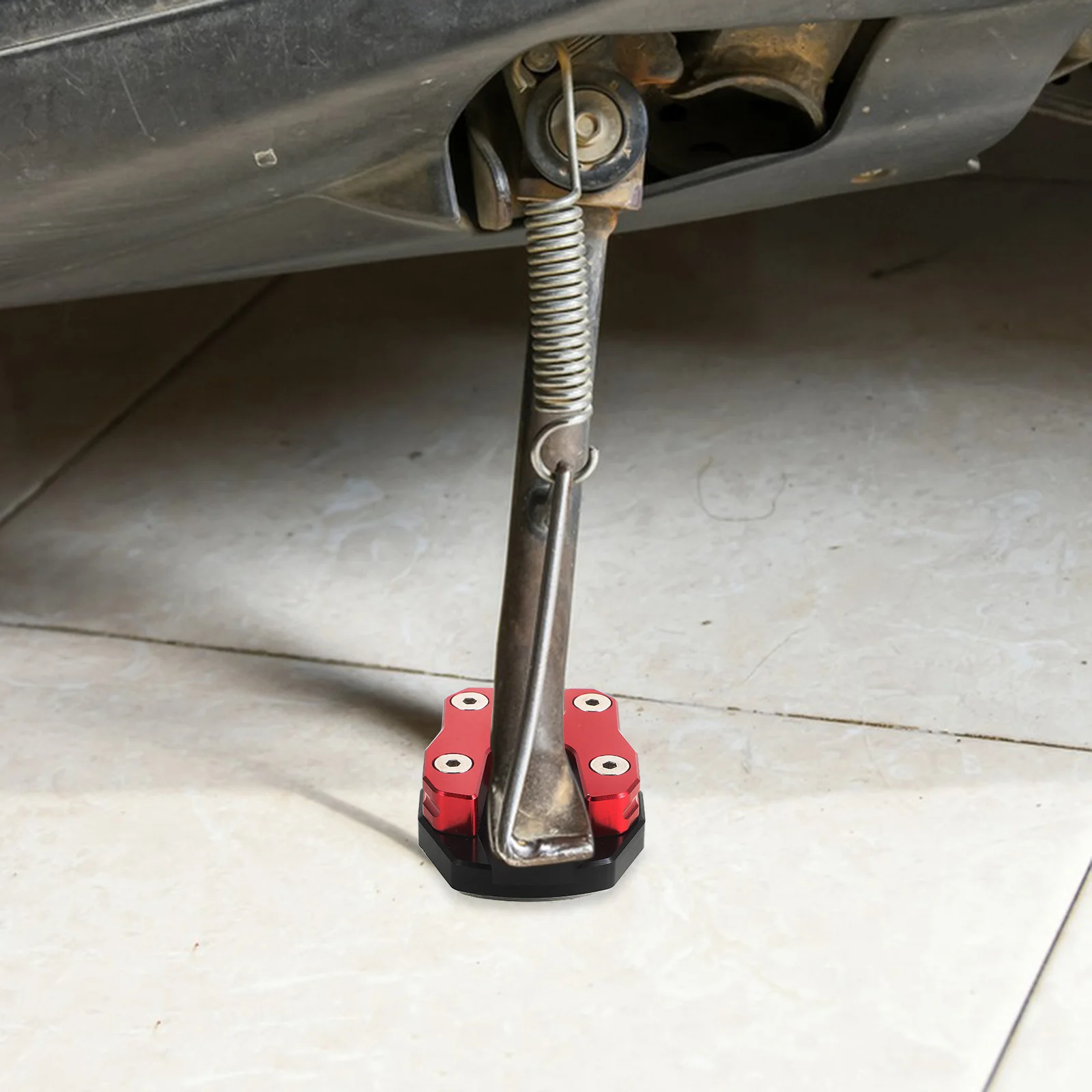 

Motorcycle Side St Pad Kickst Foot Plates for Grass Bicycles PCX125 150 High Strength Precision Installation