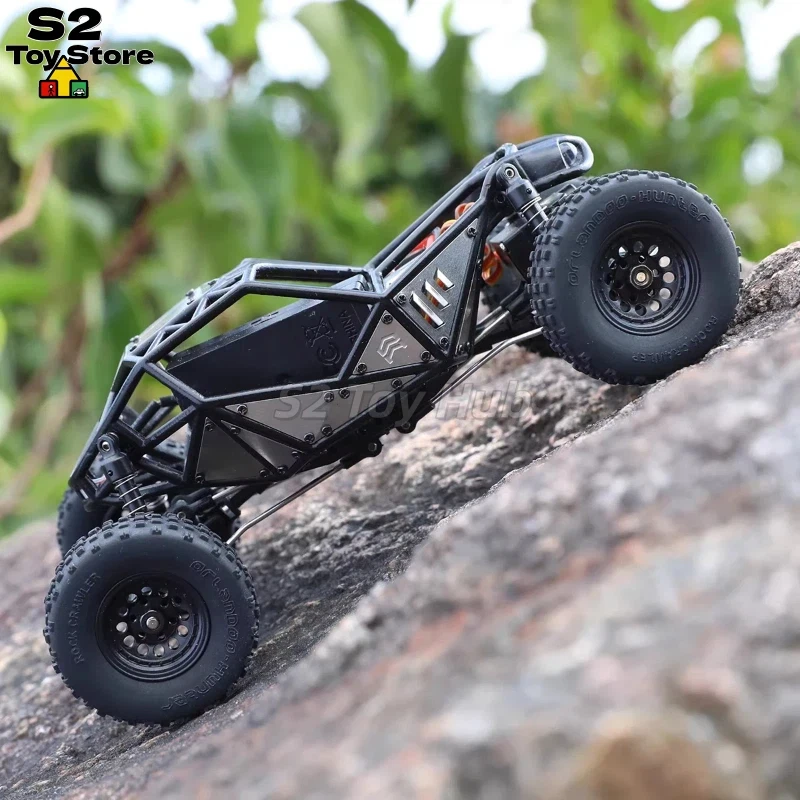 

Orlando OH32X01 RC Rock Crawler 1/32 Scale 4X4 Full Time Shaft Drive DIY Assembly Hobby Off Road Model Car Kit