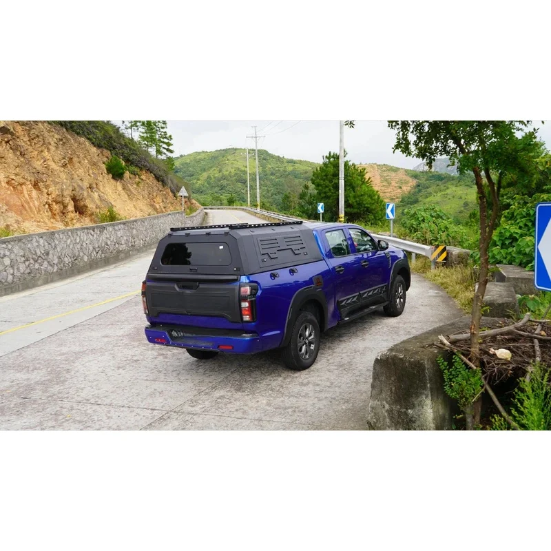 

Side Window Pickup Bed Accessories Waterproof High Strength Canopy Cover Pickup Bed Topper F150 Raptor